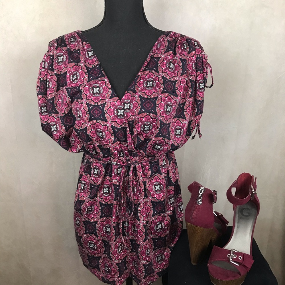 Pure Energy | Babydoll Top | Wine | L